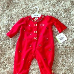 Little me my first Christmas onesie
